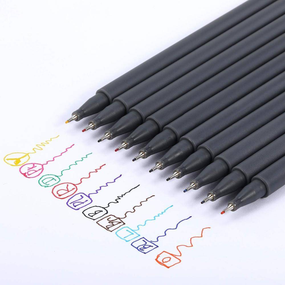 Fine Line Drawing Pen Set – Raspberry Stationery