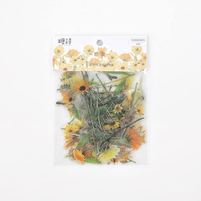 Lovely Flower Sticker Pack