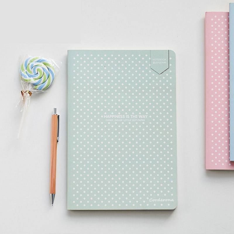 Dot Grid Soft Cover Notebook – Raspberry Stationery
