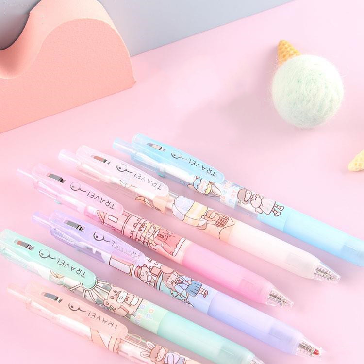 Cute Gel Pen Set – Raspberry Stationery