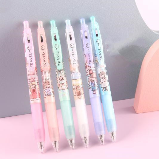 Cute Gel Pen Set – Raspberry Stationery