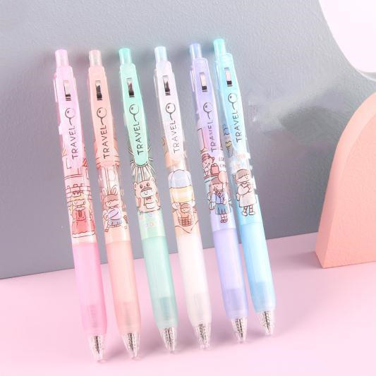 Cute Gel Pen Set Raspberry Stationery