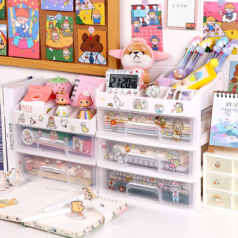 Kawaii Desk Drawers – Raspberry Stationery