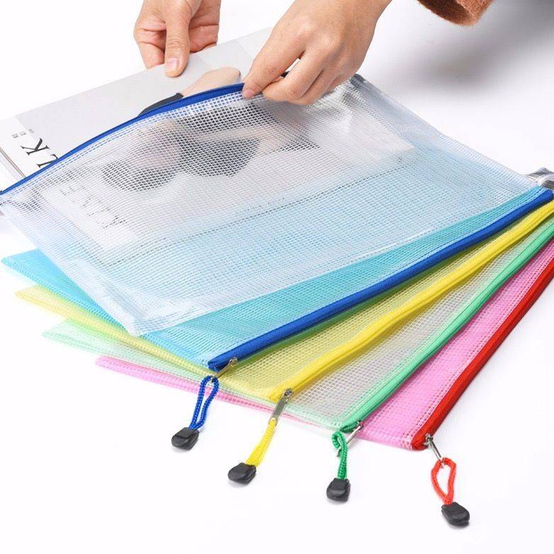 Transparent Mesh Zipper File