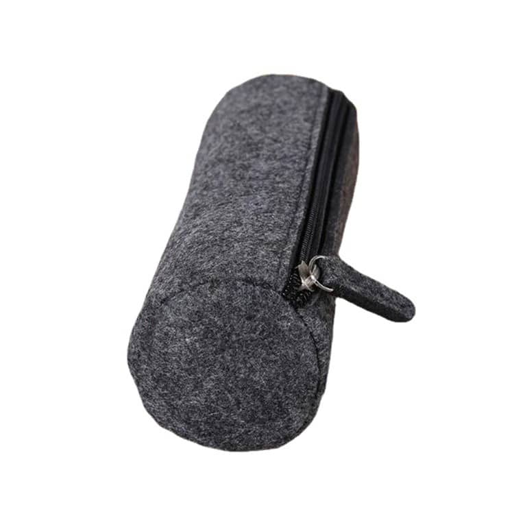 Minimal Grey Felt Pencil Cases