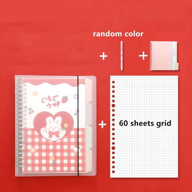 Cute Kawaii Spiral Notebook kit