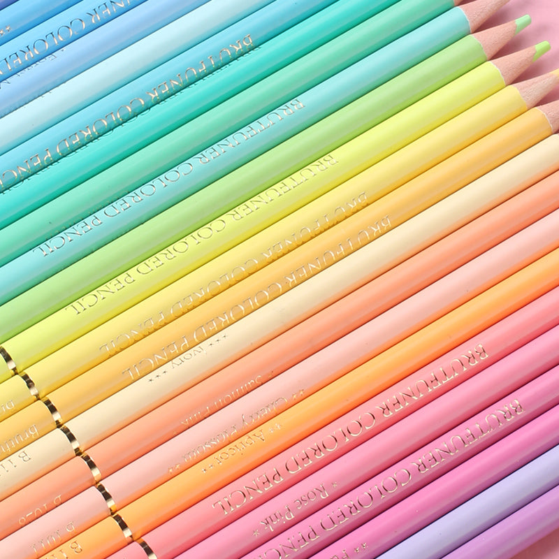 Pastel Colored Pencil Set – Raspberry Stationery