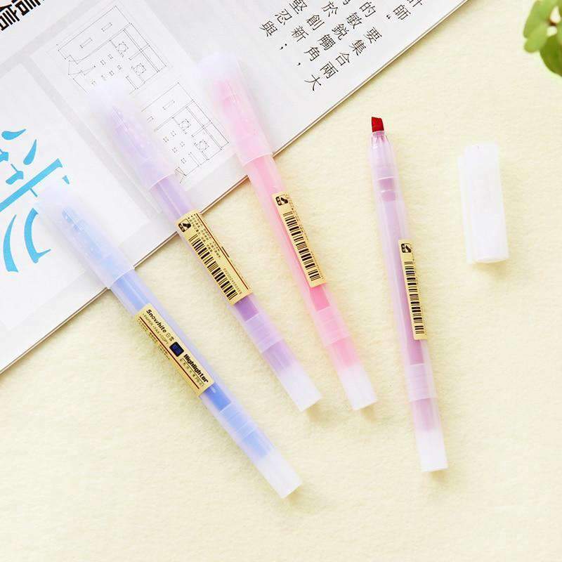 MUJI style Pastel Highlighters