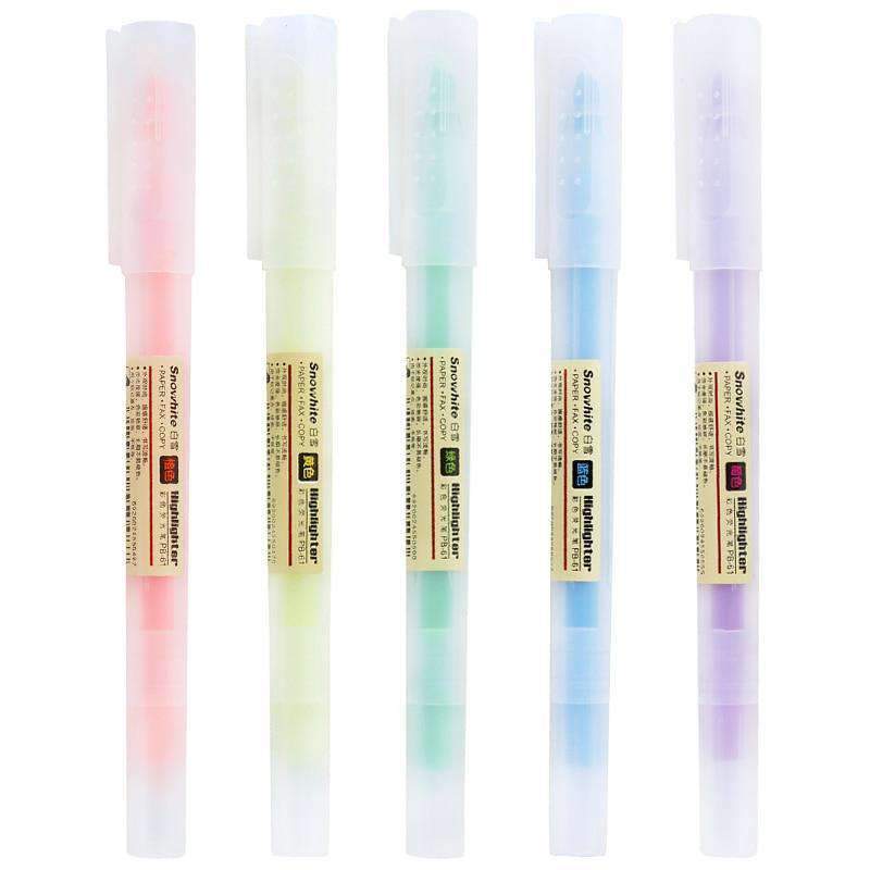 MUJI style Pastel Highlighters