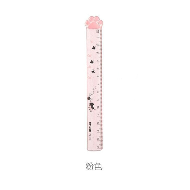 Cute Kitty Paw Ruler