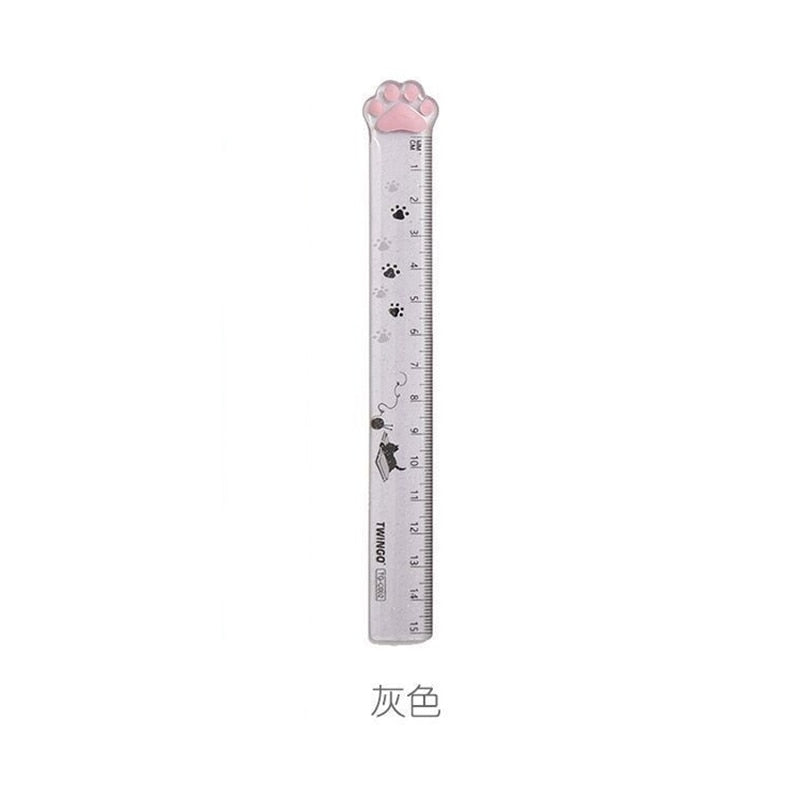 Cute Kitty Paw Ruler