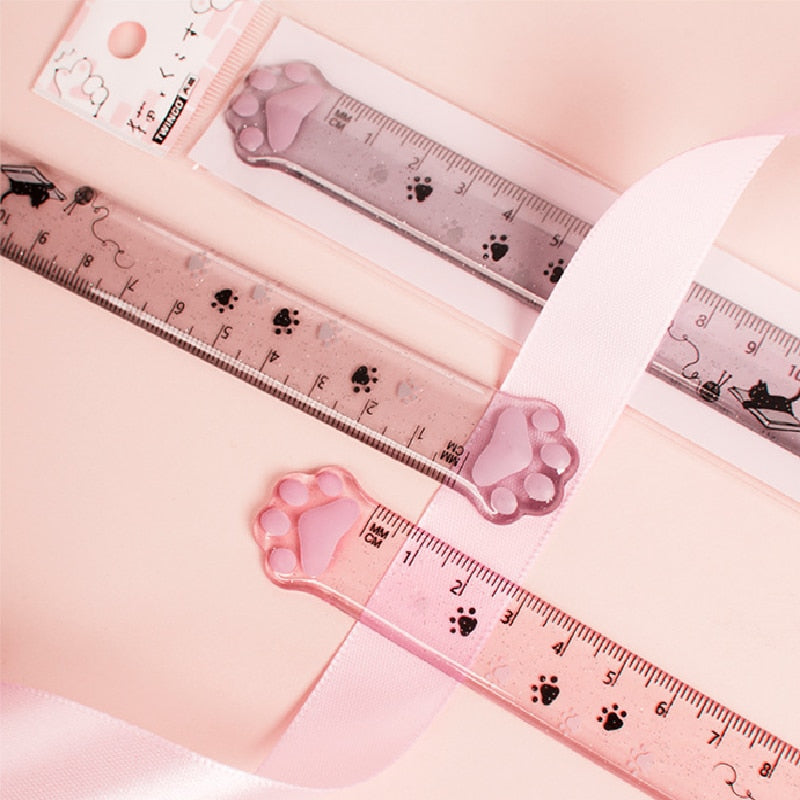 Cute Kitty Paw Ruler