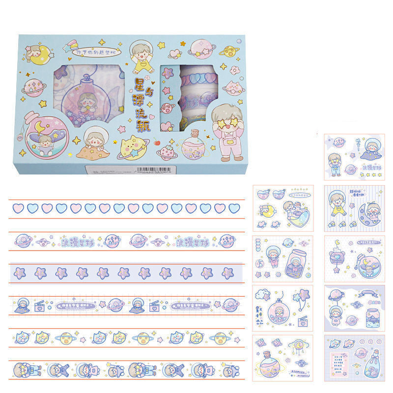 Sweet Happy Life Washi and Sticker Gift Box Set