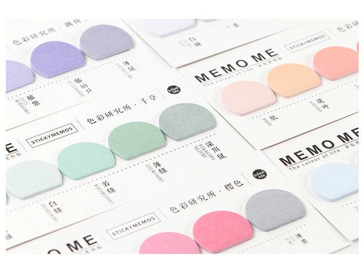 Ombre Dot Sticky Notes - Set of 6