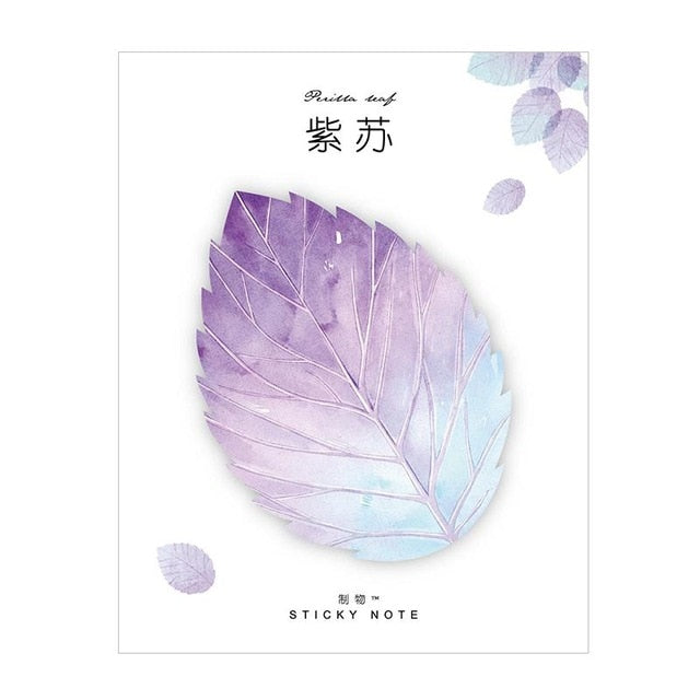 Fallen Leaves Sticky Notes