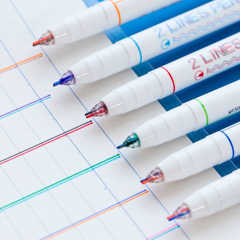 Double Line Pen Set