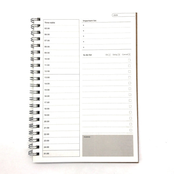 Spiral-Bound Planner