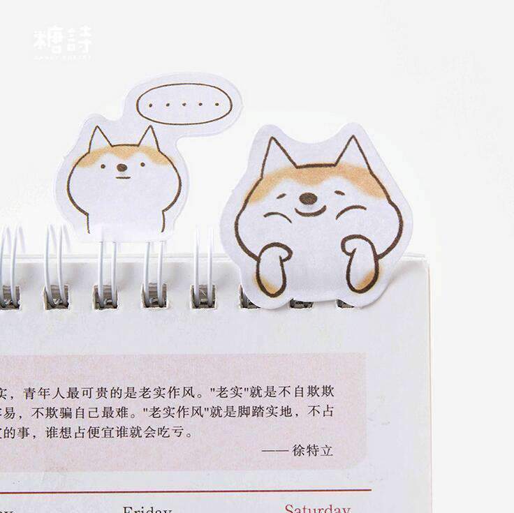 Cute Cartoon Shiba Stickers Set