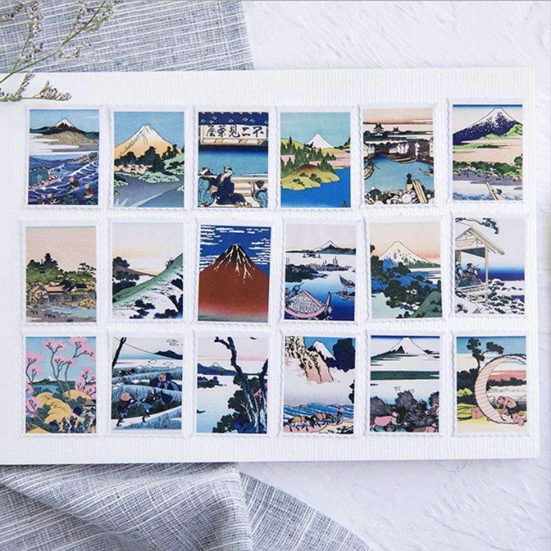 Japanese Landscapes Stickers