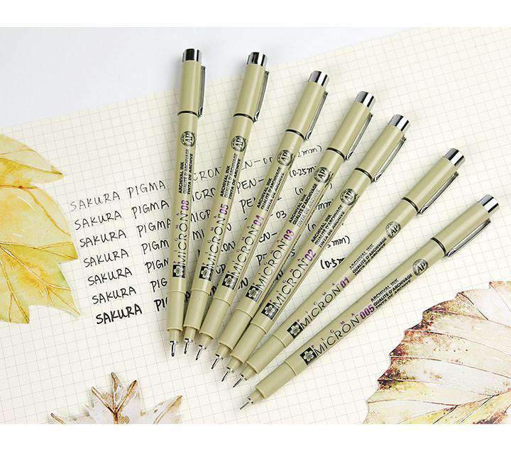 Pigma Micron Pens and Sets