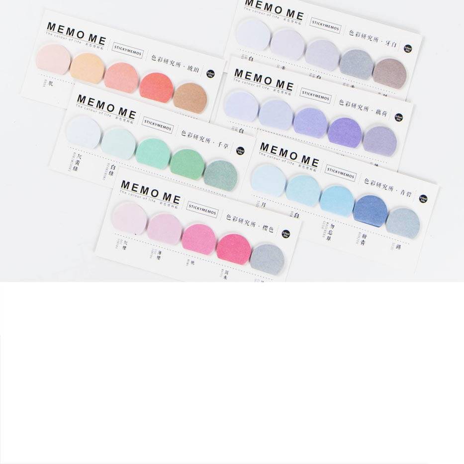 Ombre Dot Sticky Notes - Set of 6