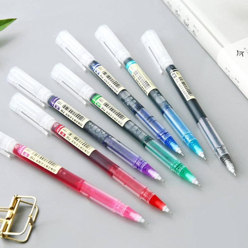 Fine Tip Gel Pen Set – Raspberry Stationery