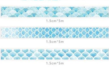 Ocean Washi Tape - Set of 3