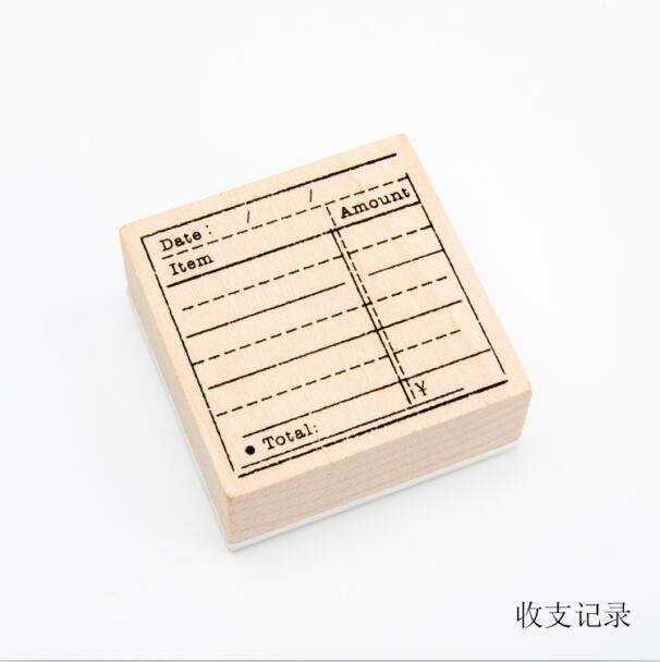 Vintage Memo List Stamps